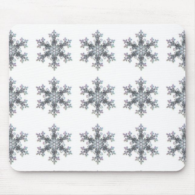 Snow flake mouse pad (Front)