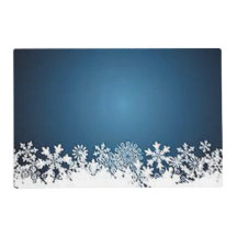 “Snow Flakes” Holiday Placemat