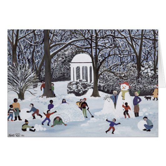 Snow Follies Cards (Front Horizontal)