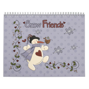 Snow Friends 2012 Calendar