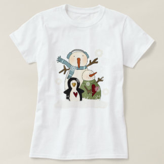 Snow Friends Holiday T-shirts and Gifts