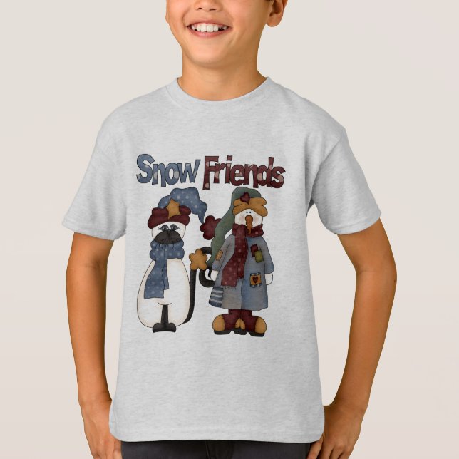 Snow Friends Tshirts and Gifts (Front)