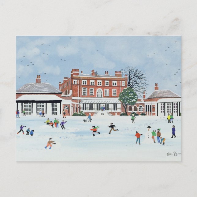 Snow Fun 1991 Postcard (Front)