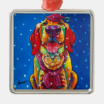 Snow Furries Holiday Ornament By Ron Burns at Zazzle