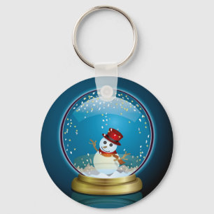 Snow Globe 2 Keychain