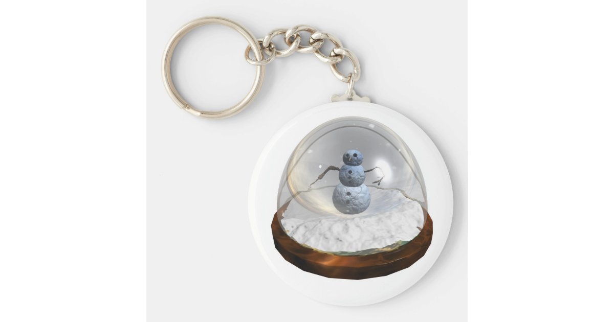Snow Globe Keychain