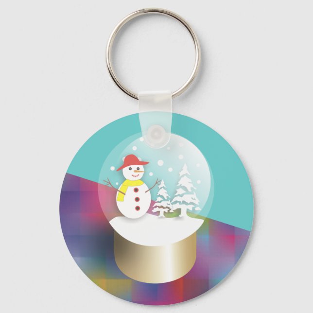 Snow Globe Keychains (Front)