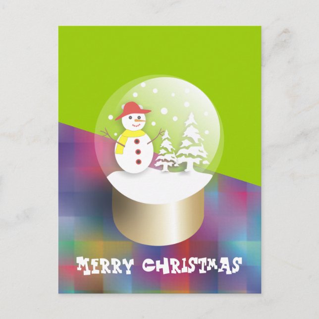 Snow Globe Postcards (Front)