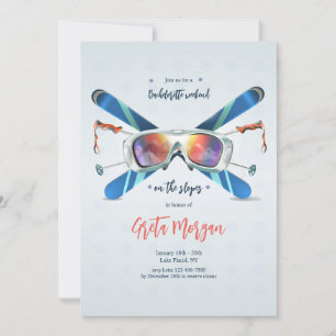 Snow Goggles Invitation