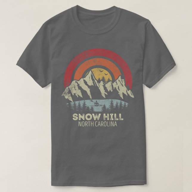 Snow Hill North Carolina Mountain Sunset Sunrise K T-Shirt (Design Front)