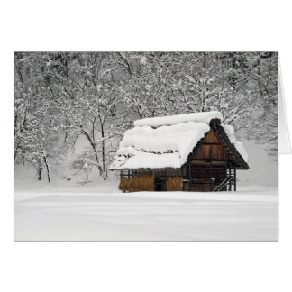Snow Hut Cards