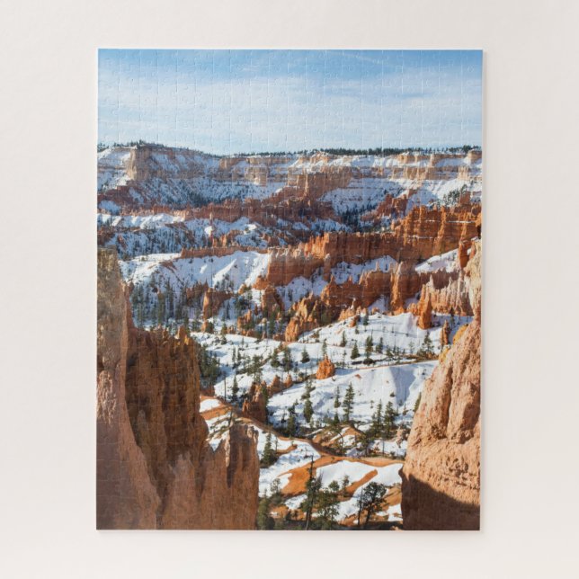 Snow in Bryce Canyon - 1 Jigsaw Puzzle (Vertical)
