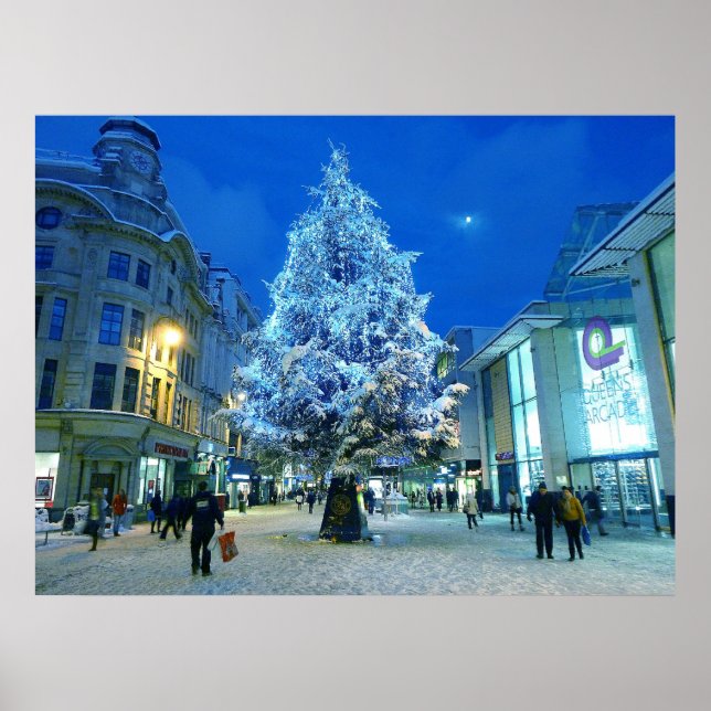 Snow in Cardiff Poster (Front)