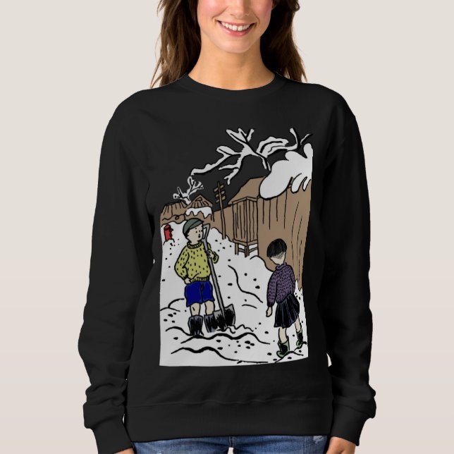 Snow in Japan Sweatshirt (Front)