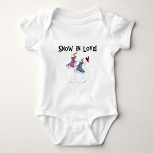 Snow in Love Snowman T-shirts and Gifts