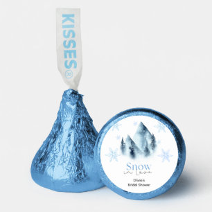 Snow in Love Winter Snowflakes Bridal Shower Hershey®'s Kisses®