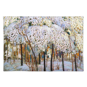 Snow in October by Tom Thomson Cloth Placemat