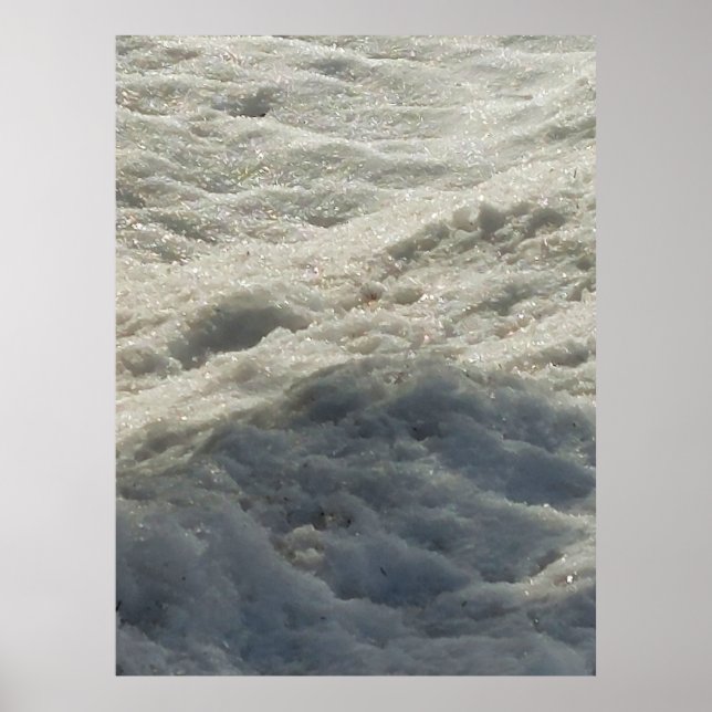 Snow In Ottawa Winter. Buy Now Poster (Front)