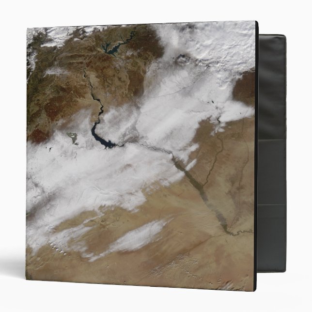 Snow in Syria 3 Ring Binder (Front/Inside)