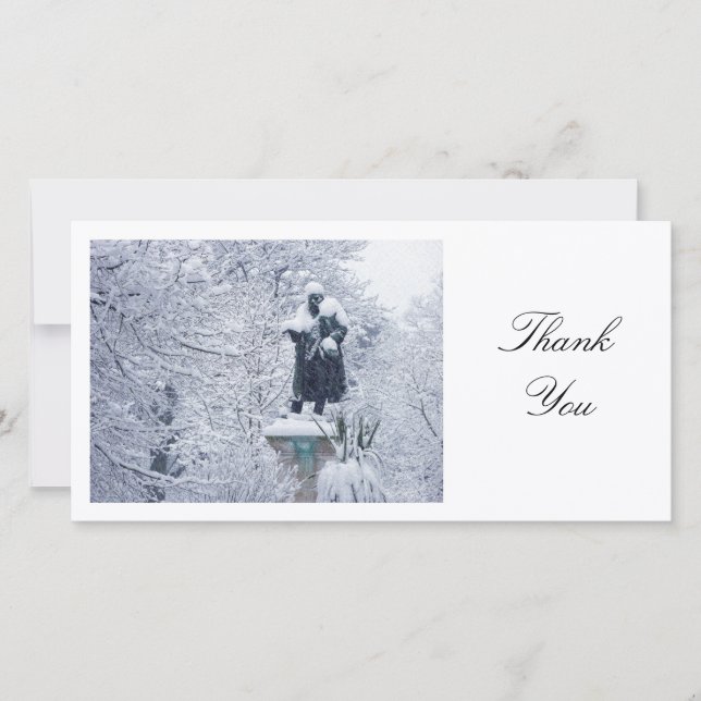 Snow in the Park - Thank You (Front)