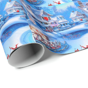 Snow in wonderland, Christmas Wrapping Paper