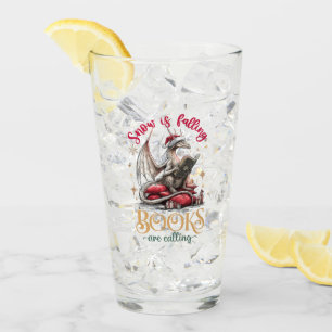 Snow Is Falling, Books Are Calling Glass