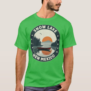 Snow Lake New Mexico Sunset T-Shirt