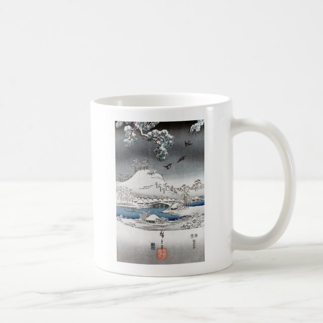 Snow Landscape Mugs & Cups (Right)