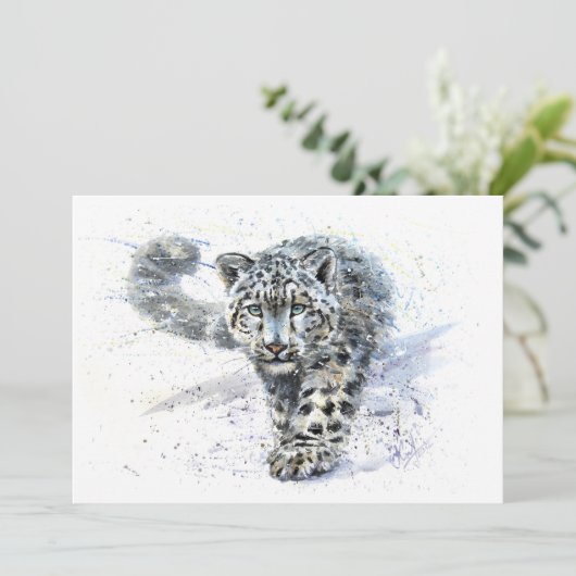 Snow leopard (Standing Front)