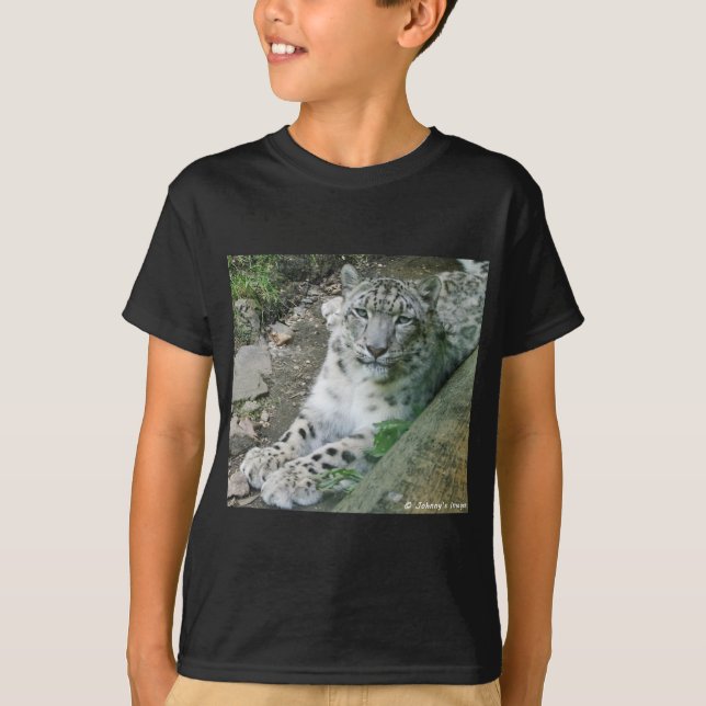Snow Leopard 1 T-Shirt (Front)