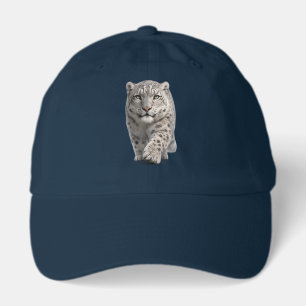 Snow Leopard Approaching Hat