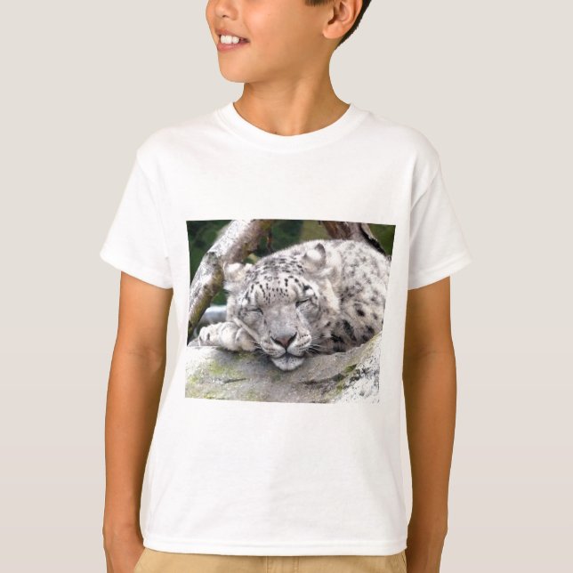 Snow Leopard - beautiful! T-Shirt (Front)