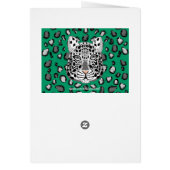 Snow Leopard Cards (Back)