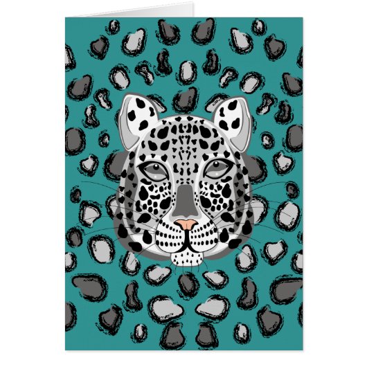 Snow Leopard Cards (Front)