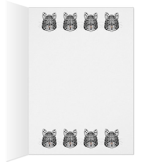 Snow Leopard Cards (Inside (Right))