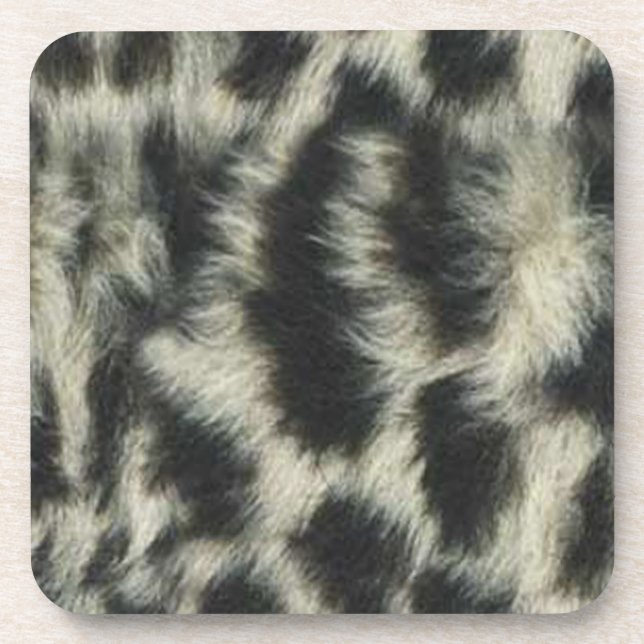 Snow Leopard Coasters (Front)