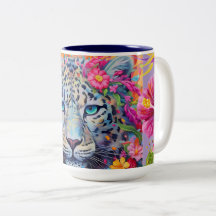 Snow Leopard Coffee Mug
