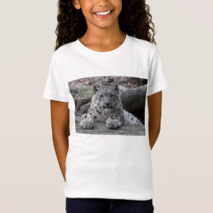 Snow Leopard Cub Sitting T-Shirt