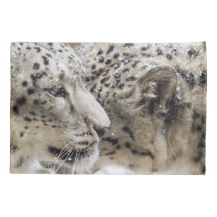 Snow Leopard Cuddle Pillowcase