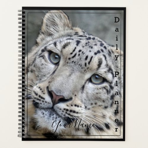 Snow Leopard _ Daily Planner_ HAMbWG Planner