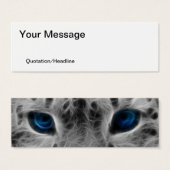 Snow Leopard Fractal (Front & Back)