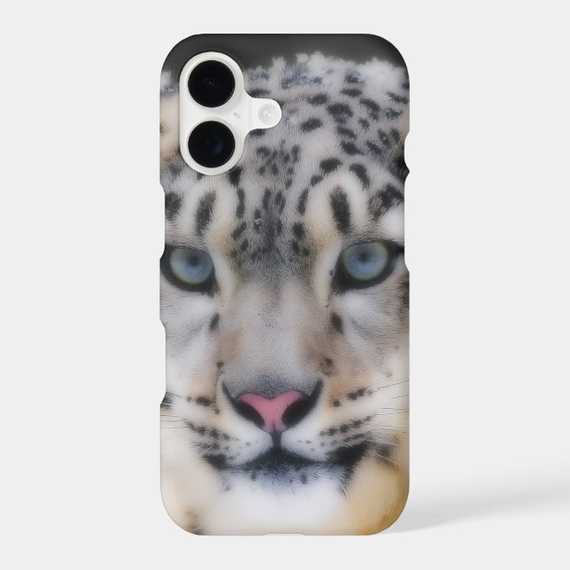 Snow Leopard Iphone Case (Back)