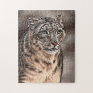 Snow Leopard Jigsaw Jigsaw Puzzle
