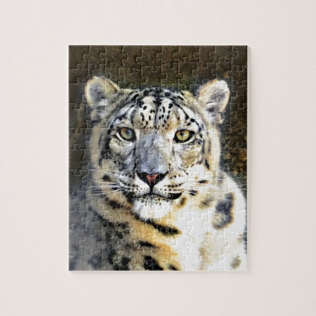 Snow Leopard Jigsaw Puzzle (Vertical)