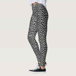 Snow leopard leggings