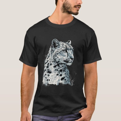 Snow Leopard Love  Let It Snow T_Shirt