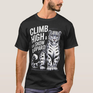 Snow Leopard Lover Wildlife Animal Wild T-Shirt