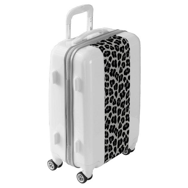 snow leopard suitcase