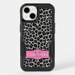 Snow Leopard Name Otterbox Iphone 14 Case at Zazzle