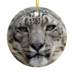 Snow Leopard Ornament